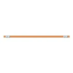 Striebel & John ZX2326 CU-Schiene 20x5 mm, L: 43+595+43, Kupferschiene, lose Lieferung 2CPX042716R9999