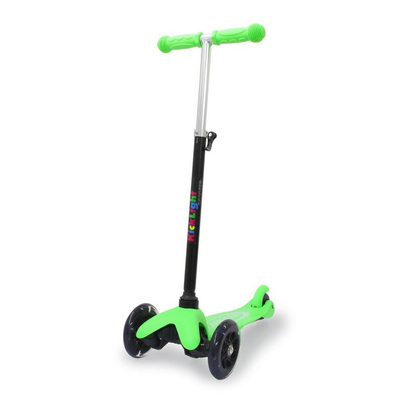 Jamara KickLight Scooter grün