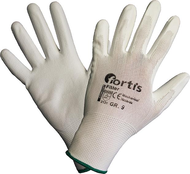 FORTIS Feinstrick-Schutzhandschuh »Fitter«, weiß