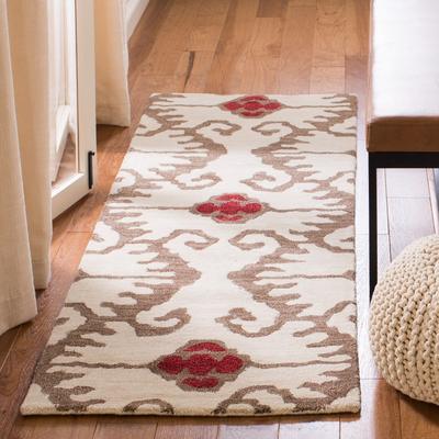 SAFAVIEH Handmade Wyndham Zvonka Modern Wool Rug