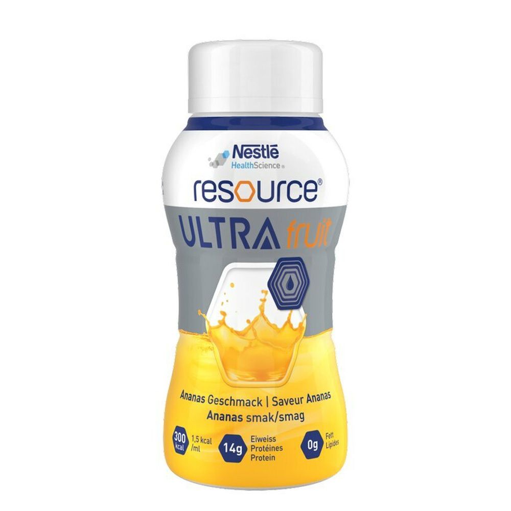 Resource Ultra Fruit Ananas flüssig 6x4x200 ml Flüssigkeit
