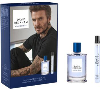 David Beckham Classic Blue coffret para homens . Classic Blue