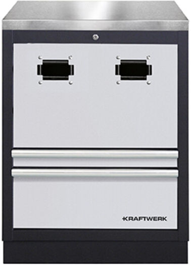 Kraftwerk Schrank für Kabelaufroller+rostf. Platte (3964-28-98)