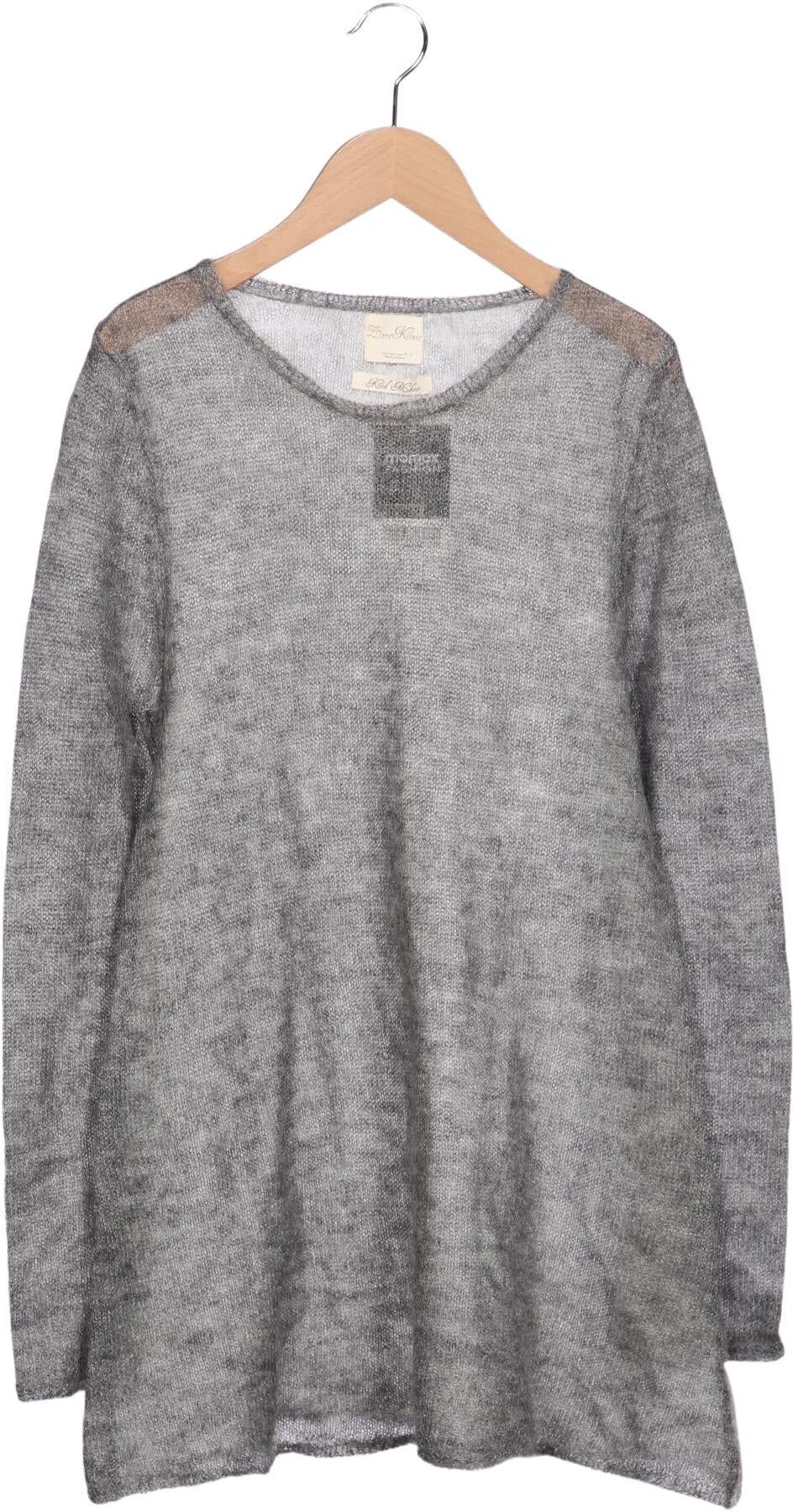Zara Damen Pullover, Grau, Gr. L, Mohair - Second Hand