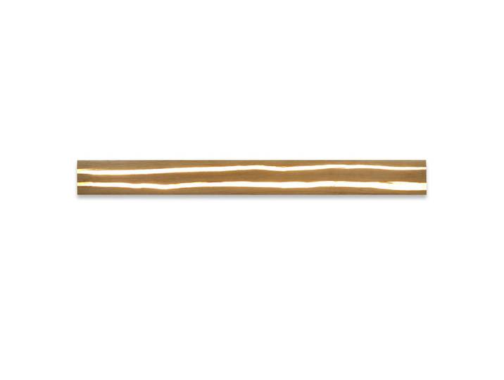 Nettlife Led-Wandleuchte Yavorsky 100/10/7cm, Braun, Holz, LED integrated, 10x7x100 cm, Lampen & Leuchten, Innenbeleuchtung, Wandleuchten