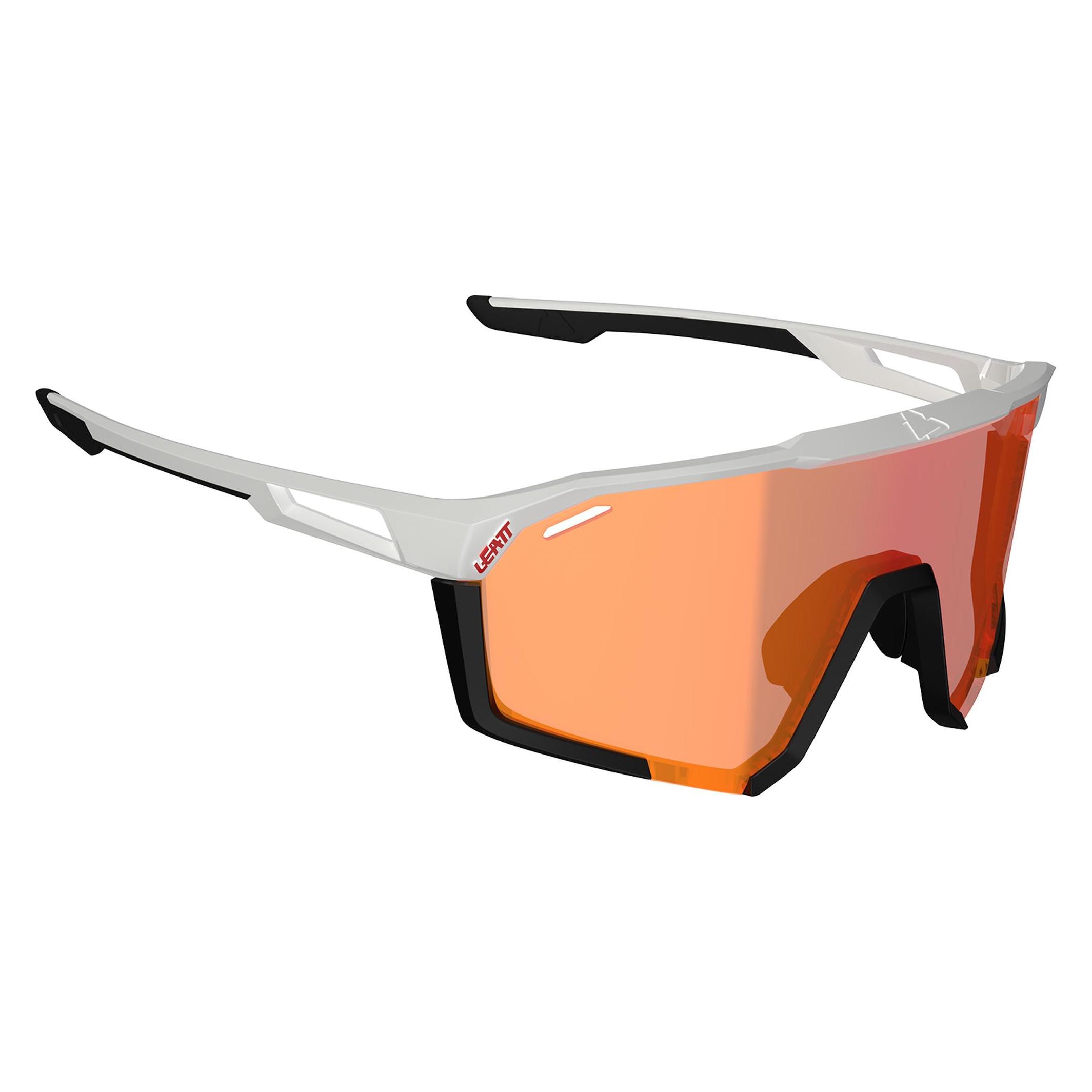 Leatt Sunglasses SpeedViz Pro Black/White Iriz Cryztal Red 13 VLT (Black, Weiss, Red) (191-8026013020)