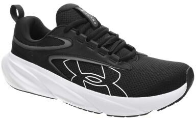 Under Armour Charged Surge 5 (Men's) Athletic in Black/White, Size 7.5 M, Rubber/Synthetic/Textile