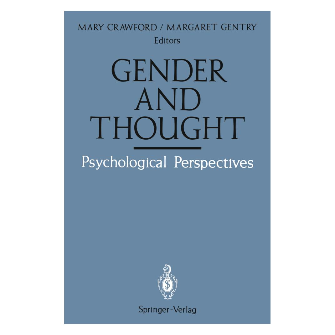 Springer Gender and Thought: Psychological Perspectives (Englisch, Softcover, Margaret Gentry, Mary Crawford) (55493028)