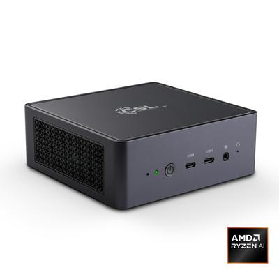 CSL PC "VenomBox 7640HS", schwarz, Microsoft Windows 11 Home (64 Bit), Radeon 760M, 32 GB RAM 500 GB SSD, Desktop-PCs, PC