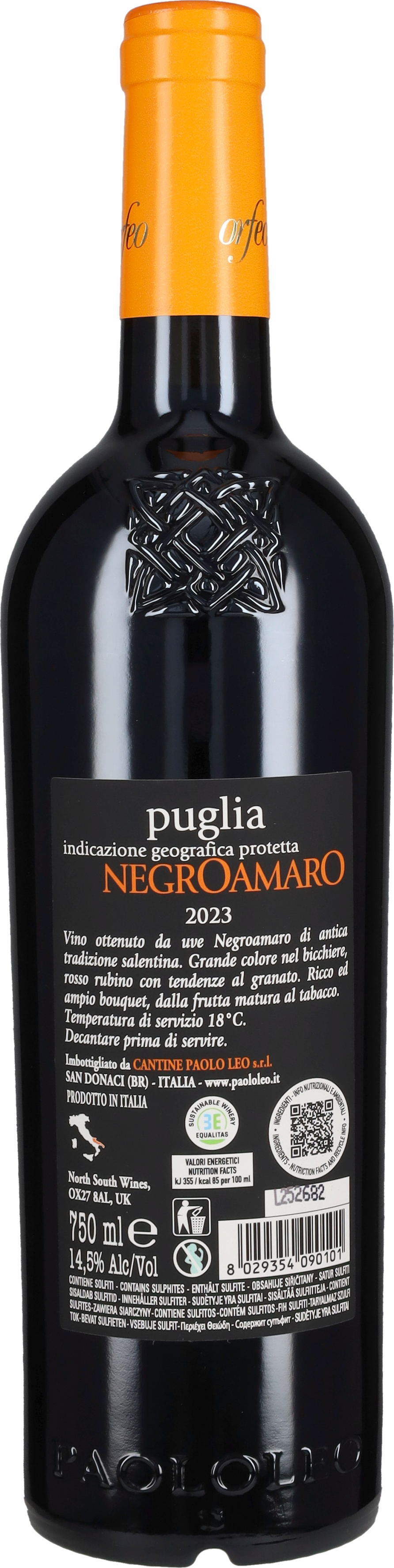 Leo Paolo Negroamaro 'Orfeo' Paolo Leo 2023