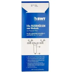 BWT Wechselbox mit 10x Ersatz-Filtervlies 10998E, Wasserfilter