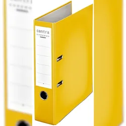Centra 230133 Ordner PP Chromos - A4, 80 mm, gelb