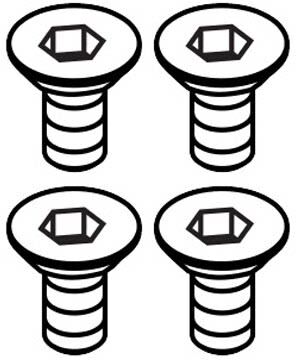 Hansgrohe replacement screw set 92834000