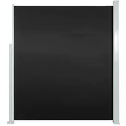 vidaXL Ausziehbare Seitenmarkise 160 x 500 cm Black Horizon Modernes Modell