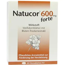 Natucor 600 mg forte Filmtabletten 20 St