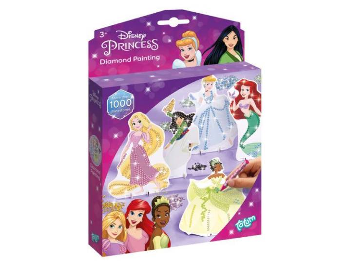Disney Princess - Diamond Painting - 5 prinseskaarten