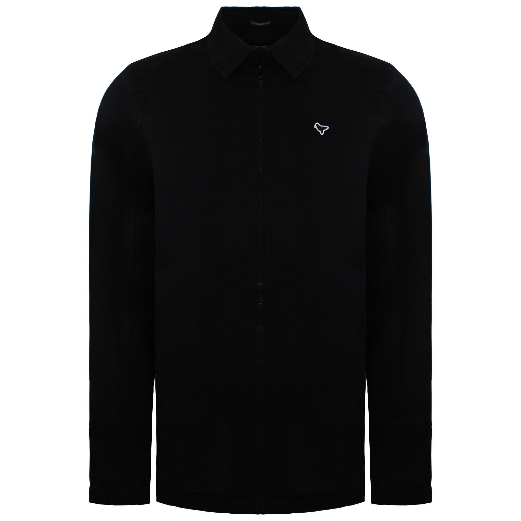 Weekend Offender Cox Herren Schwarze Jacke