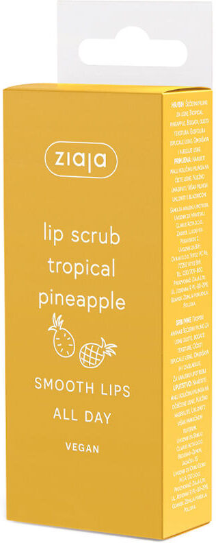 Ziaja Gommage À Lèvres Au Sucre D’Ananas Tropical