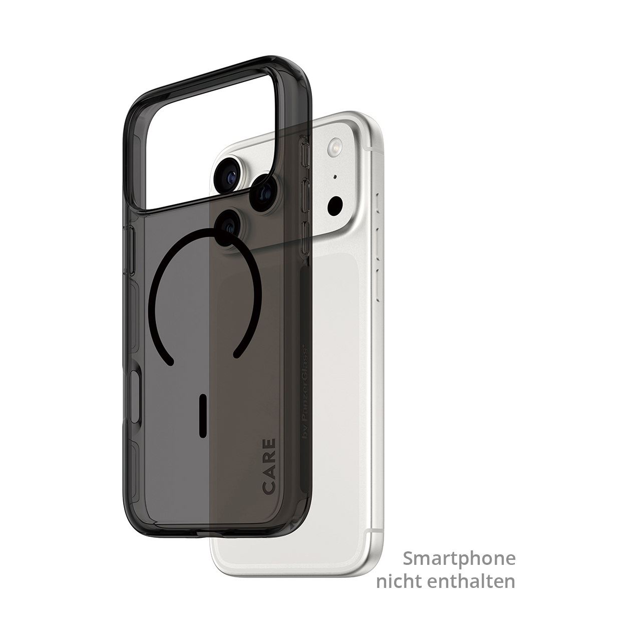 PanzerGlass CARE Urban Explorer Case Smokey w. black MagSafe iPhone 17 Pro Max
