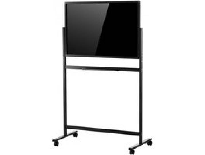 VEVOR Whiteboard mit Ständer 888x583mm Magnettafel Stativdrehtafel Schwarz, Büro Schule Zuhause Angenehmes Schreibgefühl Rahmenlos aus 3,2mm Dickem Glas inkl. Markern Magneten & Schwamm