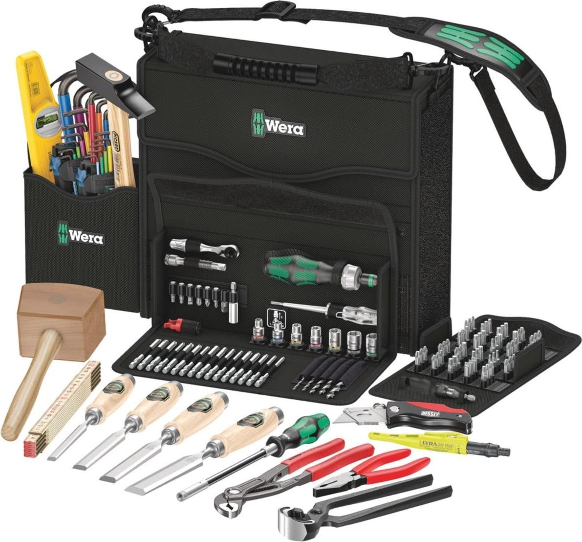 Wera 2go H 1 Gereedschapset voor houtbewerking