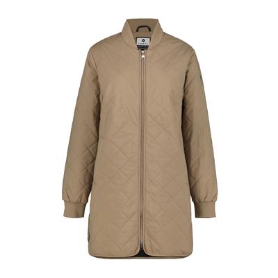 Outdoorjacke LUHTA "Luhta Jacke Forsby", Damen, Gr. 40, beige (sand), Stoff, 100% Polyester, normal, Jacken Outdoorjacke