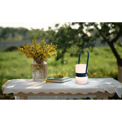 NÄVE LED Dekolicht "Neo", blau, 1, H: 28cm, 1 Stk., Leuchten, blau/weiß, inkl. Griff / Aufhängung, inkl. 1m USB-Kabel, warmweiß