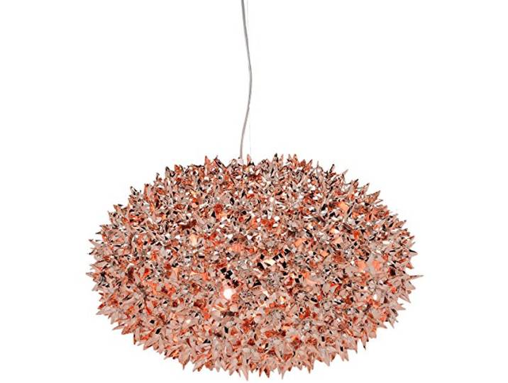 Kartell Bloom\, Lampe à Suspension\, Moyenne\, Cuivre