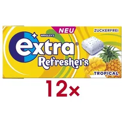WRIGLEY ́S Extra PROFESSIONAL 12er-Pack Kaugummis »Refreshers TROPICAL« 17,9 g