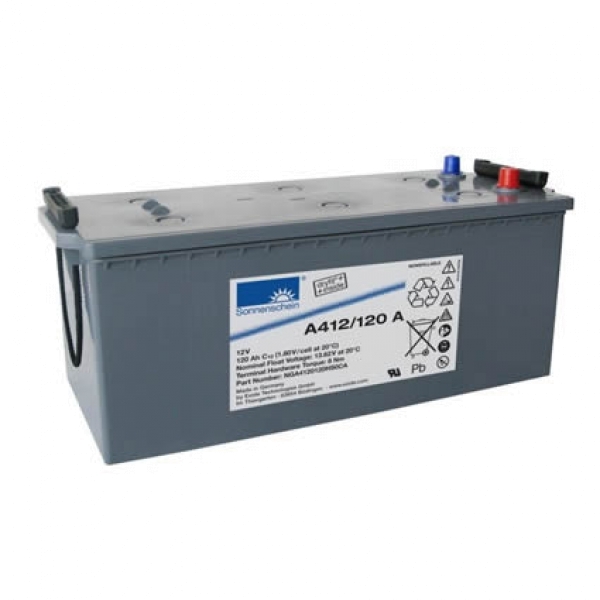 Exide Sonnenschein A412/120 A 12V 120Ah dryfit Blei-Gel-Akku