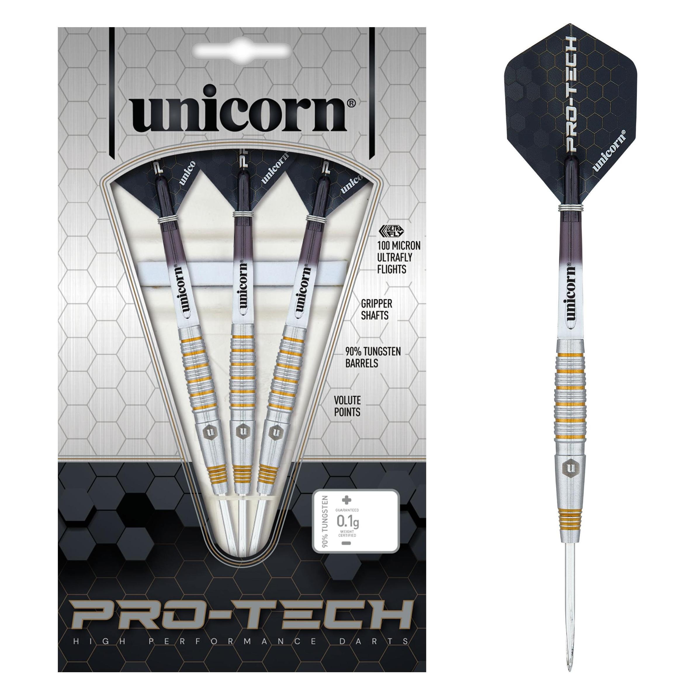 Unicorn Pro-Tech Style 2 Steel Darts (25 g) (B0BSNN47GW)