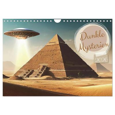 Dunkle Mysterien (Wandkalender 2026 DIN A4 quer), CALVENDO Monatskalender