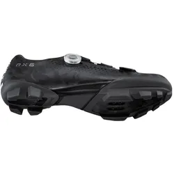Shimano, Unisex, Veloschuhe, RX600, SCHUH, SPD, UNISEX,BLACK, STANDARD, GR. 38 (38), Schwarz