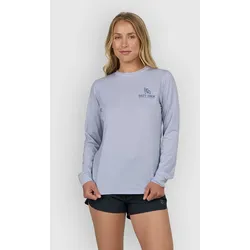 Salty Crew Flying High Sunshirt Longsleeve Lycra fog Gr. XS