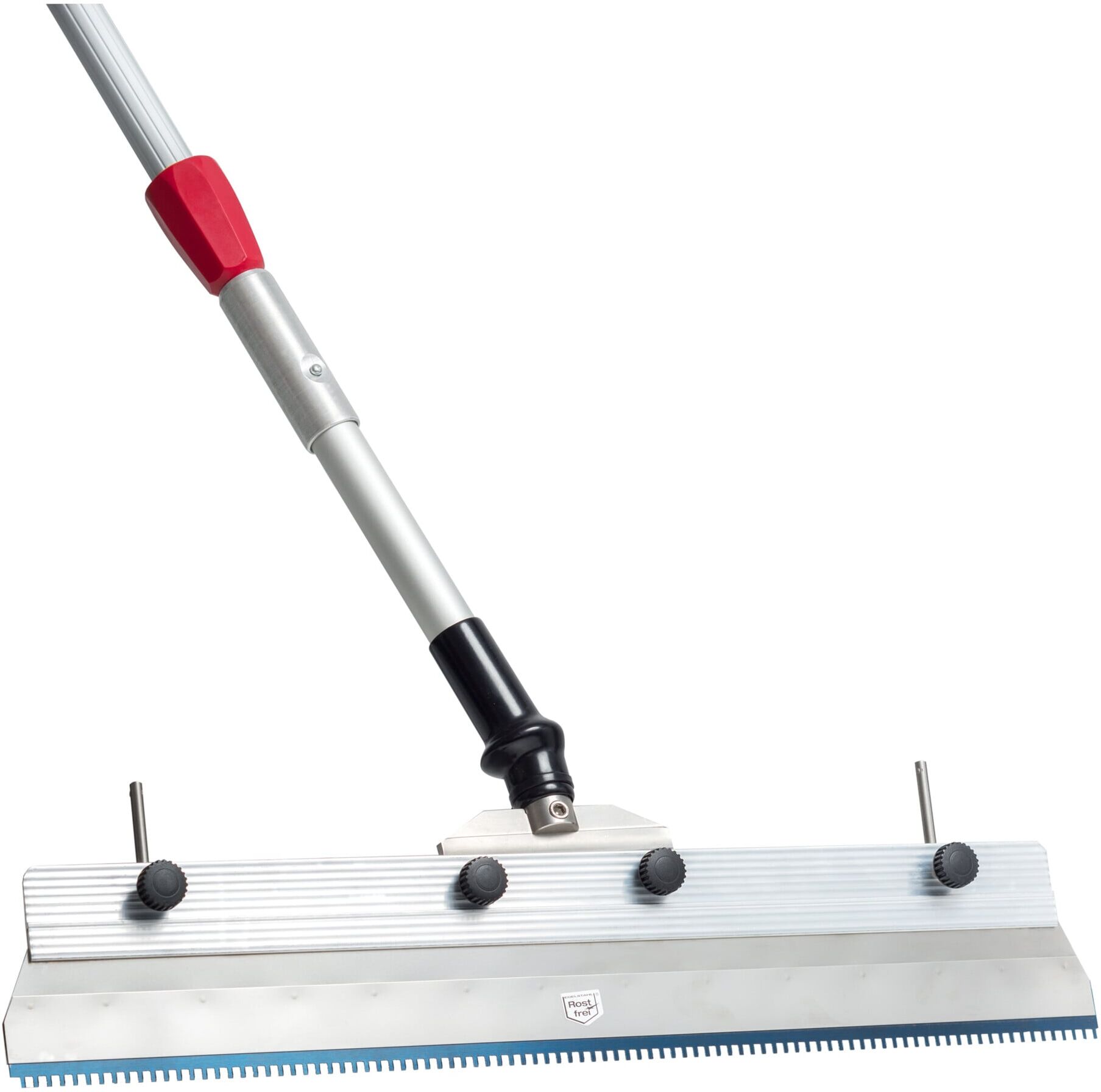 Roll Rakel mit Einsatz R2 und 2 Stiften inklusive Gelenkrakelkopf und Teleskopstiel (1513454)