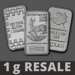 Silberbarren 1g (Resale)