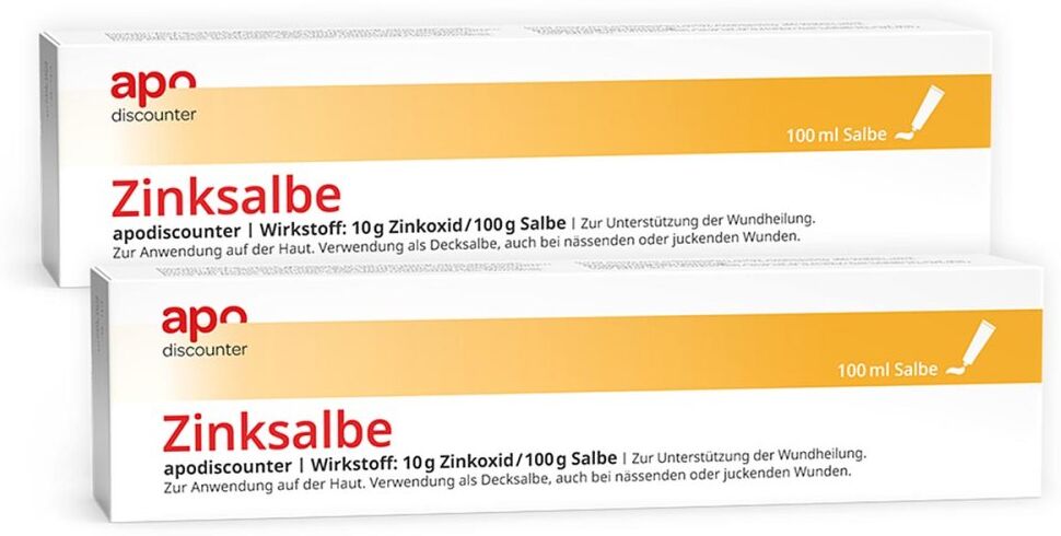 Zinksalbe Apodiscounter 2x100ml