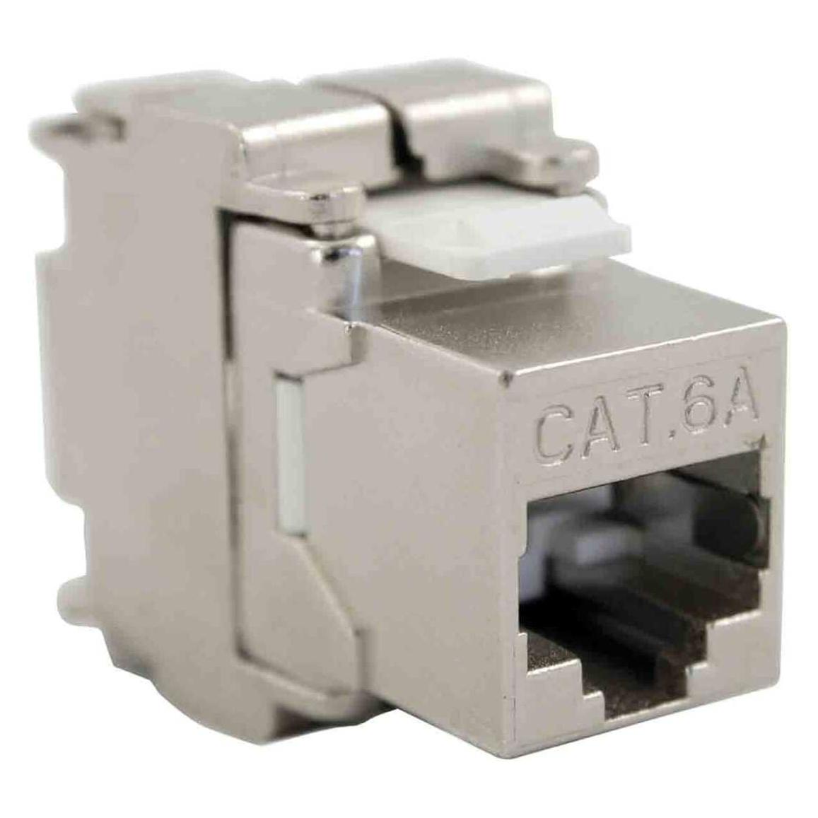 Fuj Tek CAT6A Tool-free RJ45 modular connector, female (Netzwerk Kupplung) (55683410)