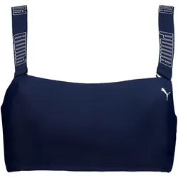 PUMA Swim Bandeau Bikini-Oberteil Damen 01 - navy S