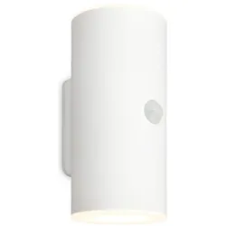 Briloner, Gartenbeleuchtung, Akku LED Aussenwandleuchte,Sensor,weiss,2xLED/6W (700 lm, IP44)