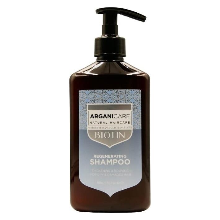 Arganicare Biotin Shampoo wzmacniający szampon do włosów 400ml (Flüssiges Shampoo, 400 ml) (OTHER)