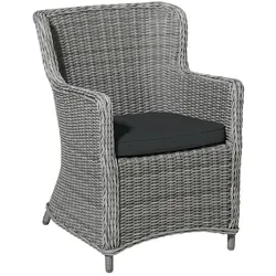 Natura Punto, Sitzkissen, Stuhlkissen Outdoor by Madison, 4er Set (48 x 48 cm)