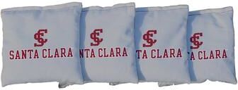 Skip's Garage Santa Clara Broncos Gray Cornhole Bags