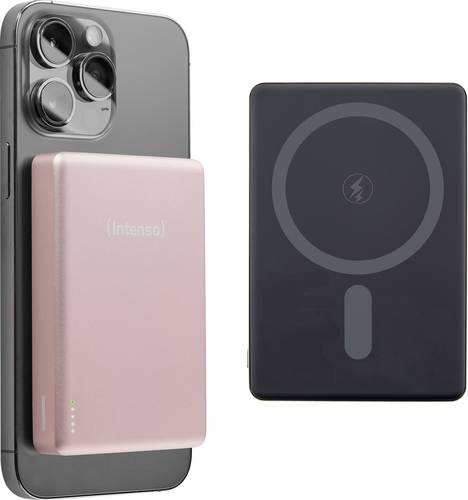 Intenso Power Bank MW10000 rose Powerbank 10000 mAh USB PD LiPo USB-C Rose Statusanzeige