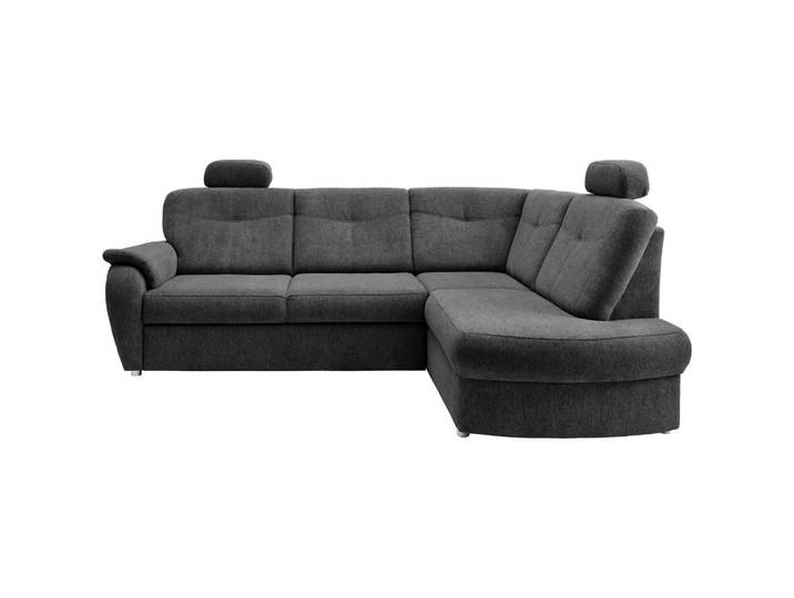 Eckschlafsofa Rosali Anthrazit S: 264x180 cm