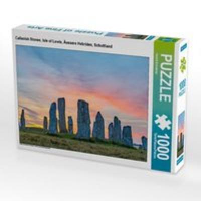 CALVENDO Puzzle Callanish Stones, Isle of Lewis, Äussere Hebriden, Schottland | 1000 Teile Lege-Größe 64x48cm Foto-Puzzle für glückliche Stunden