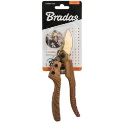 Bypass Blumenschere Gartenschere V-SERIES SK5 WOOD Bradas KT-V1036
