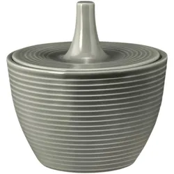 Seltmann Beat Color Glaze Zuckerdose, Vorratsbehälter, Grau