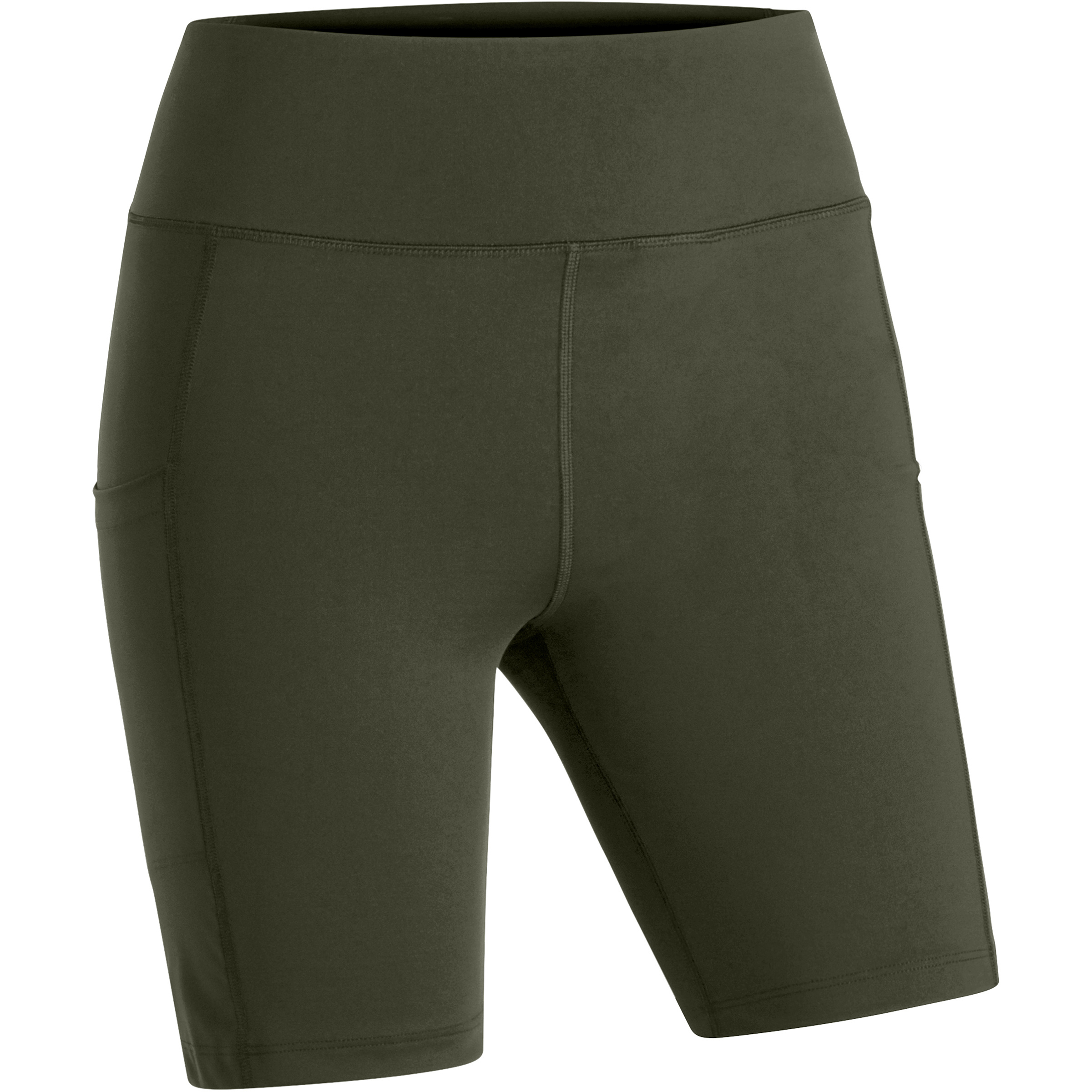 Maier Sports Ms Fav Short Tights Damen Tights & Leggings oliv Größe S Trekking Schnell trocknend