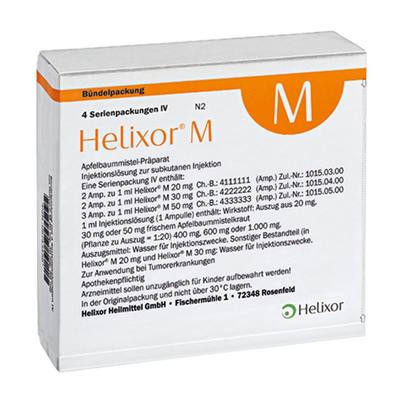 Helixor M Serienpackung IV Ampullen 4x7 St